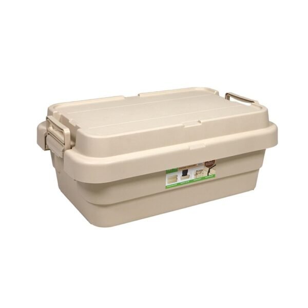 กล่องเก็บของอเนกประสงค์ SPRING 30 ลิตร สีเบจ - Image 2