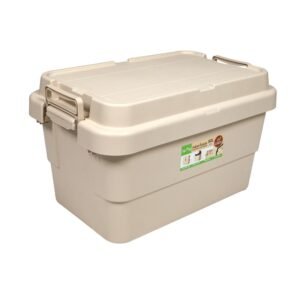 กล่องเก็บของอเนกประสงค์ SPRING 50 ลิตร สีเบจ