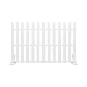 รั้วไม้เต็งตั้งพื้น ME LIVING GARTENE 100X60 ซม. สีขาว